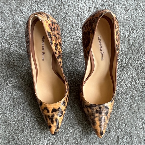 Alexandre Birman Heels with Cheetah Print Women’s 6.5 - Picture 5 of 8